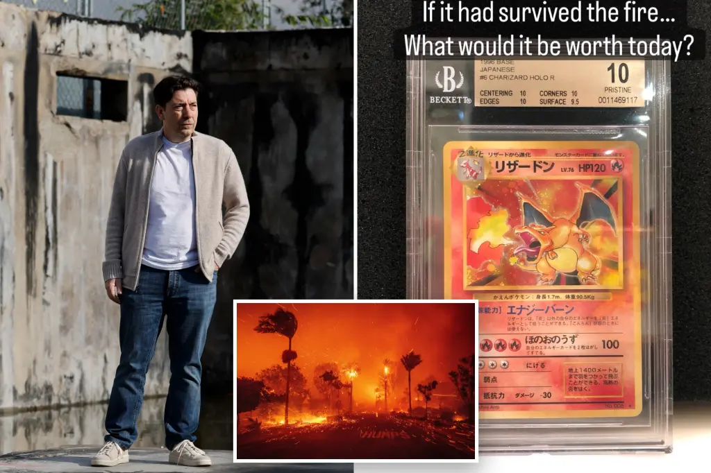 Toymaker who lost $4.5M in Pokémon cards during Palisades Fire building back collection — and his neighborhood