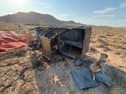 10 people on board as hot air balloon crashes in Pahrump