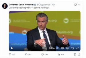 NEWSCUM ALERT — CALIFORNIA CHEATIN’: Is Gavin Newsom starting to ‘break the glass’?