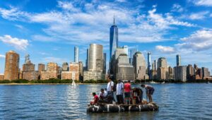Cubans Living In NYC Begin Boarding Rafts To Escape Communism Again