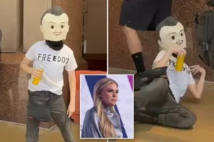 DUMOCRAT ALERT: Sicko dresses up as Charlie Kirk, re-enacts his assassination at event hosted by his widow in the Democrat City of San Antonio