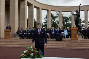 Devine: Pete Hegseth’s D-Day speech gave Europe a spot-on warning – be smart or be invaded