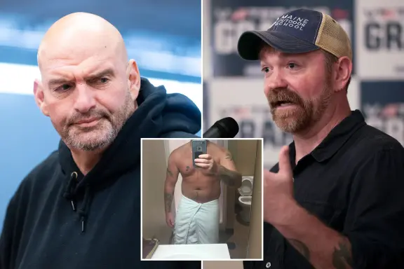 Fetterman vows to ditch hoodie for suit if Graham Platner proves he didn’t send ‘d–k pics’ to minors