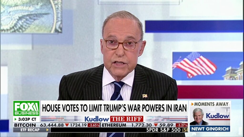 Kudlow: This is unpatriotic