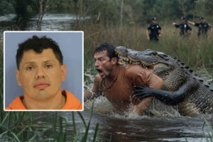 Louisiana sheriff gives gator “Deputy of the Year” award for stopping DUI suspect with its teeth