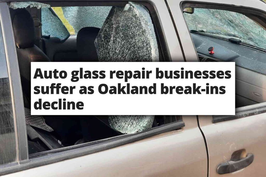 Oakland news mourns loss of window repair business as car break-ins decline