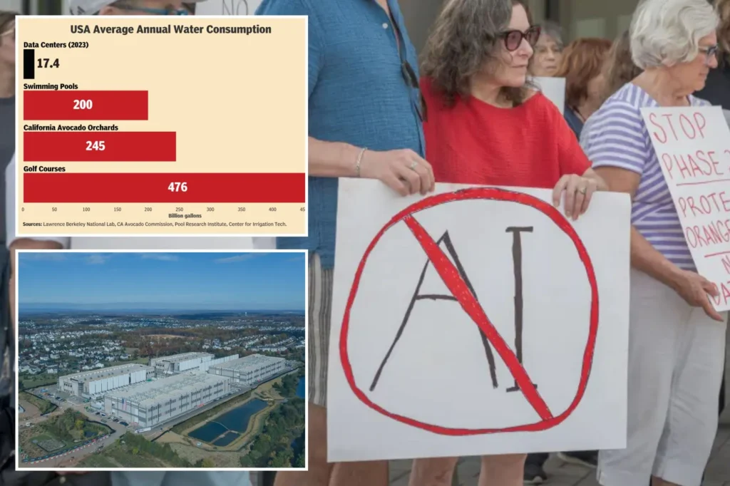 Schlott: Panic over data centers is wildly exaggerated — they use less water than golf courses and less energy than fridges