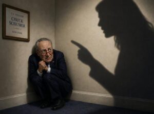 SCHUMER’S STRATEGY UNRAVELS: The Old Guard Democrats they have paired with not only seek our destruction, but theirs too