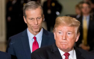 Trump Is Furious With Senate GOP, Puts Thune In His Crosshairs