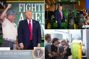 Trump takes victory lap on hiring spike— vows gas will drop in 90 days when we ‘come out of Iran’
