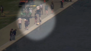 US Park Police need help finding woman seen damaging Reflecting Pool
