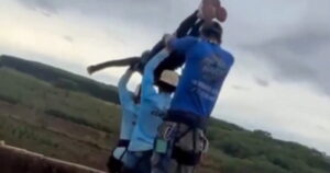 DUMB AND DUMBER IN BRAZIL — HORROR: Workers Throw Thrill-Seeking Woman Off Bridge in Brazil But Forget to Attach the Bungee Cord