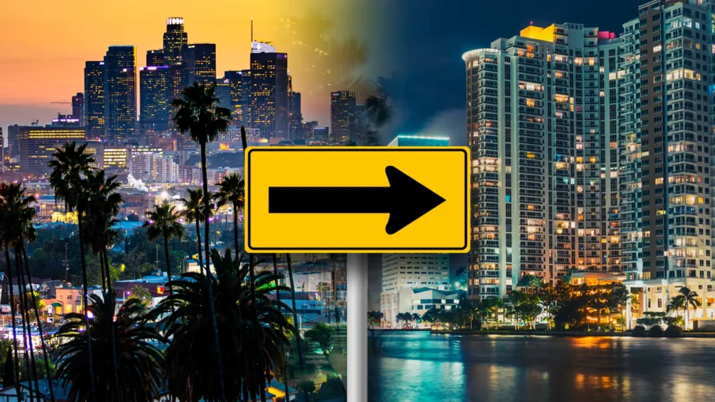 ESCAPING NEWSCUM: Fleeing for their futures, a California exodus unleashes a Florida ‘gold rush’