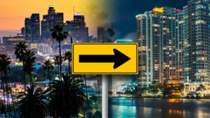 ESCAPING NEWSCUM: Fleeing for their futures, a California exodus unleashes a Florida ‘gold rush’