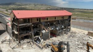 Building demolition begins at Colorado’s former Bandimere Speedway