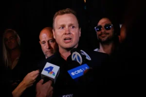 Spencer Pratt issues a defiant exit message — and mysterious arsonists set fire to his Palisades office