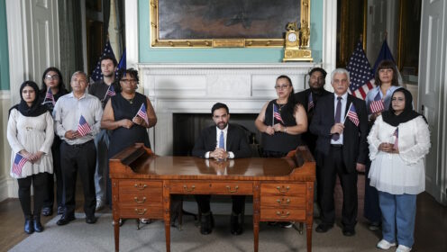A TALE OF TWO COUNTRIES: On the 250th anniversary of the Declaration, America’s story is cast as either triumphant inheritance or unfinished grievance, with no neutral ground in between