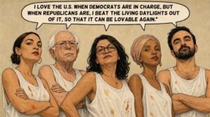 A chart reveals Democrats as the wifebeaters of American politics