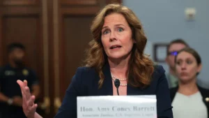 Could recent decisions against Trump have been made under duress?: SCOTUS Justice Barrett details death threats against her and her family from leftists after leak of draft opinion overturning Roe V. Wade