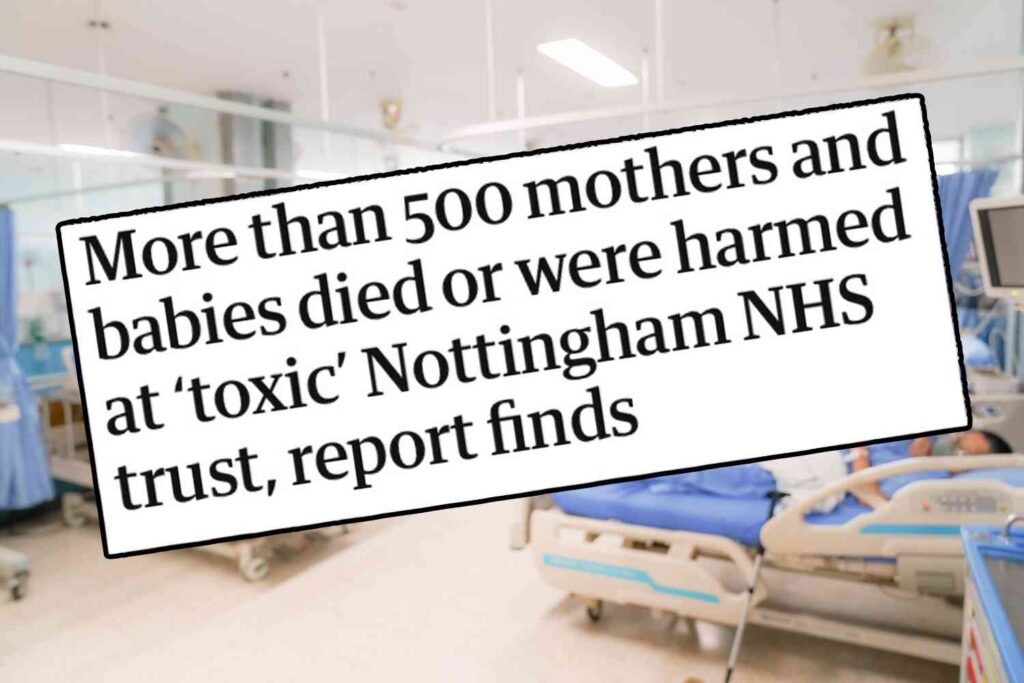 Check out the absolute state of England’s government-run medical system