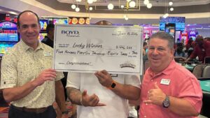 Hawaii tourist hits $446K jackpot at Fremont Hotel and Casino