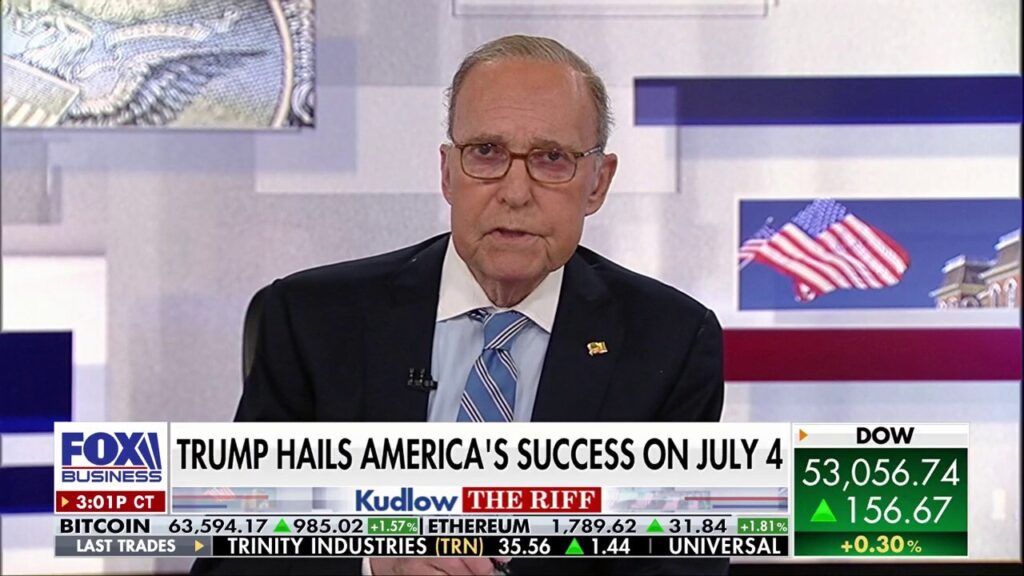 Kudlow: America’s free enterprise keeps winning