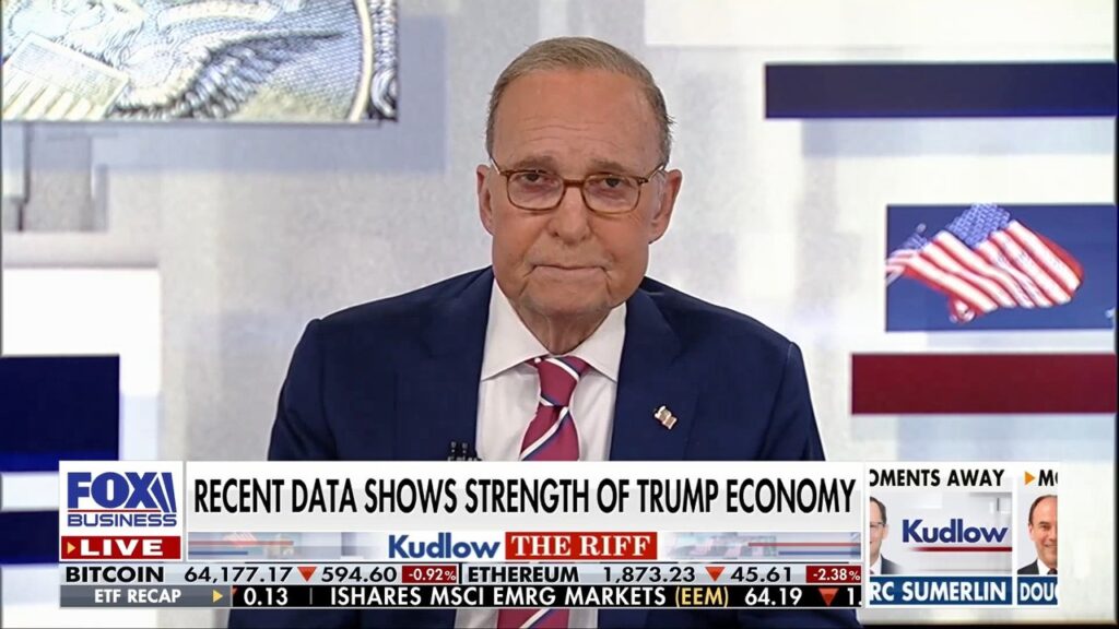 Kudlow: This is the re-emergence of a ‘Goldilocks economy’