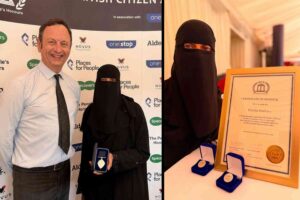 INVASION EUROPE: Muslim woman in full body covering wins “British Citizen Award For Empowering Young Women”