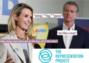 NEWSCUM ALERT: Jennifer Siebel Newsom’s Radical Gender Documentaries Force Student Viewers To Reveal if They’re Gay and ID ‘Fags’: Films Are Funded and Promoted by Newsom Donors, Appointees