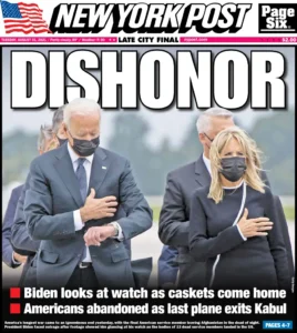 RESPECT VS. DISTRACTION: Trump honors heroes’ return after Biden checked his watch during ceremony
