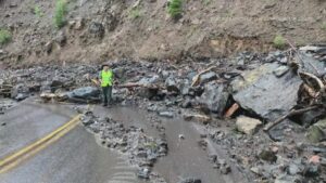 Road closes after major mudslides at Black Canyon of the Gunnison National Park