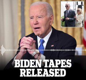 Secret trove of Joe Biden tapes are finally released despite his desperate plea to keep them hidden