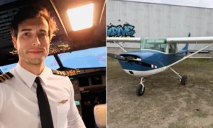 ‘VERY SHAKEN’: Student pilot, 22, forced to land her plane alone after instructor commits suicide mid-flight in Argentina
