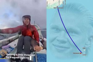 This exceptional American woman rowed from Cali to Hawaii in 44 days, obliterating all previous records