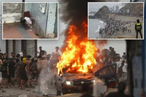 INVASION EUROPE — ‘EVERY MAN FOR HIMSELF’: Thousands of illegal African aliens overrun Spanish enclave, turn streets into open toilets and bathe in fountains: ‘AN APOCALYPSE’