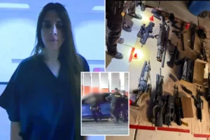 EXCLUSIVE DETAILS: Trans gunman caught in alleged casino terror plot with huge cache of weapons — as Las Vegas cops release chilling footage