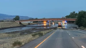 Westbound lanes of I-70 closed again in western Colorado due to flooding