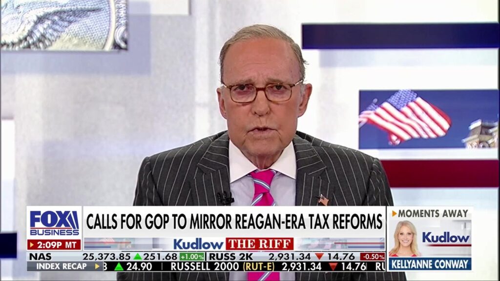 Kudlow: GOP urged to revive Reagan-era tax cuts to fuel economic growth