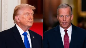 Trump again urges Thune to fire Senate parliamentarian