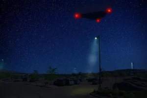 EXCLUSIVE: 100-foot triangular UFO over Colorado Springs base captured in video Air Force won’t release
