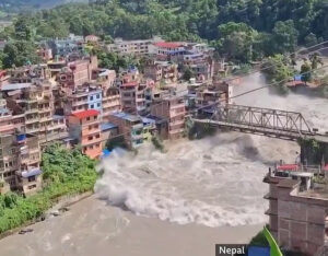 At least 54 Americans are among the hundreds missing after devastating flash floods swept through the Nepal-Tibet border following a catastrophic landslide