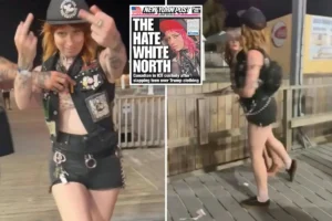 DEPORTATION USA — GET THE PUCK OUT! Canadian illegal alien who battered patriotic teen on New Jersey boardwalk ordered deported — as she downplays caught-on-camera attack