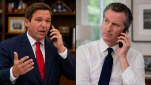 DeSantis Explains To Newsom Secret To Counting Ballots In One Night Is Not Committing Fraud