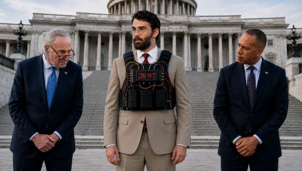 Democrats Distance Themselves From Hasan Piker After Realizing He’s Wearing A Suicide Vest