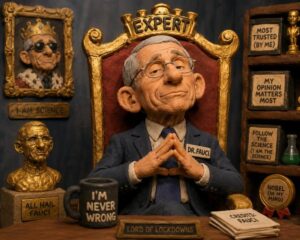 His Holiness, Dr. Anthony Fauci: The fall from grace we’ve all been waiting for