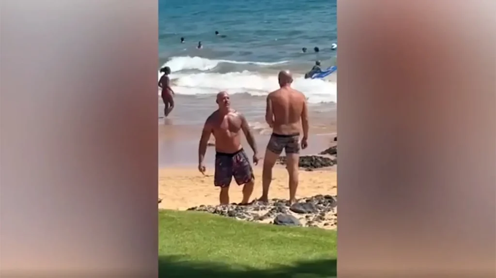 HAWAIIAN PUNCH: Hawaii Democratic House candidate faces felony threat charges after beach knockout caught on video