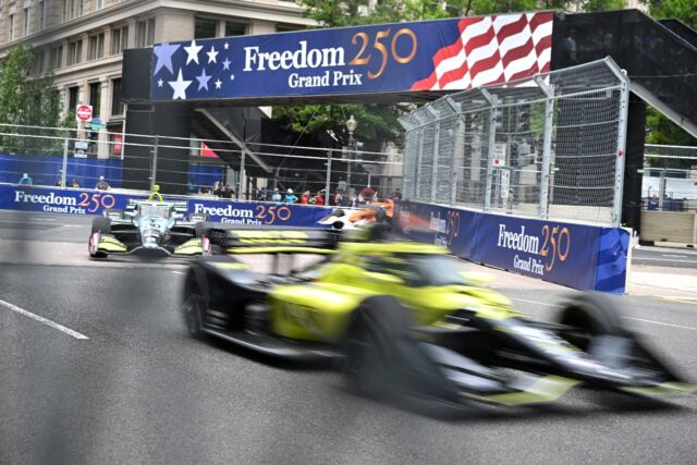 ‘THIS IS A ONCE-IN-A-LIFETIME EVENT’: IndyCars Zip Among Iconic Washington Landmarks Ahead of Freedom 250