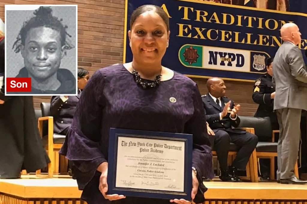 COP OUT: New York police bigwig accused of driving getaway car for her gangbanger son immediately fired
