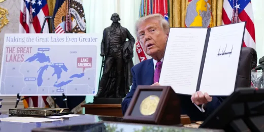 Trump Signs Executive Order Renaming Lake Ontario to Lake America