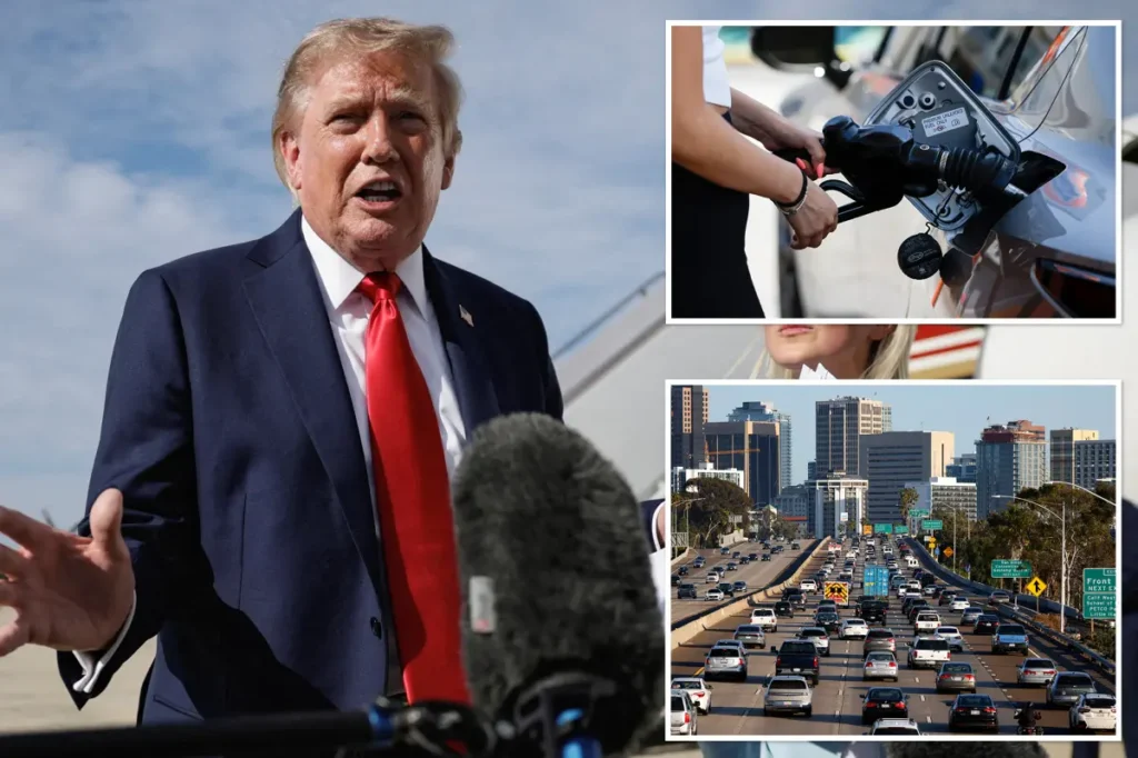 NEWSCUM ALERT — Bialosky: Trump to the rescue for California drivers — despite Gavin Newsom